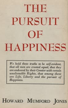 Book cover of The Pursuit of Happiness