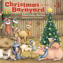 Book cover of Christmas In The Barnyard