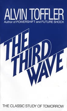 Book cover of The Third Wave: The Classic Study of Tomorrow