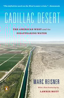 Book cover of Cadillac Desert: The American West and Its Disappearing Water