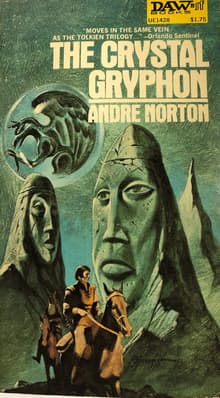 Book cover of The Crystal Gryphon