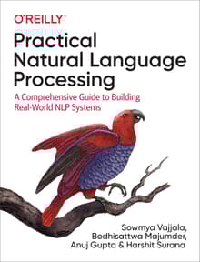 Book cover of Practical Natural Language Processing: A Comprehensive Guide to Building Real-World NLP Systems