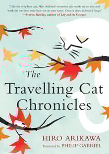 Book cover of The Travelling Cat Chronicles