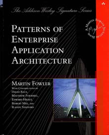 Book cover of Patterns of Enterprise Application Architecture