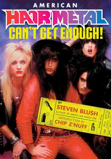 Book cover of American Hair Metal: Can't Get Enough!