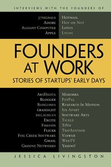 Book cover of Founders at Work: Stories of Startups' Early Days