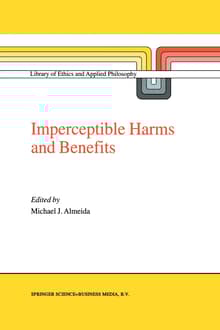 Book cover of Imperceptible Harms and Benefits