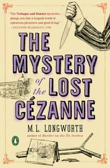 Book cover of The Mystery of the Lost Cézanne