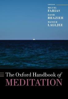 Book cover of The Oxford Handbook of Meditation