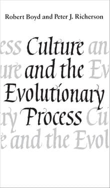 Book cover of Culture and the Evolutionary Process