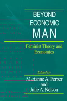 Book cover of Beyond Economic Man: Feminist Theory and Economics