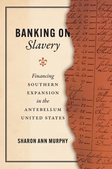 Book cover of Banking on Slavery