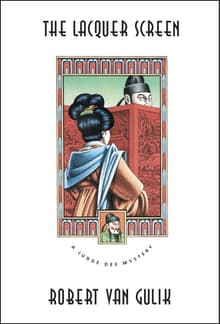 Book cover of The Lacquer Screen: A Chinese Detective Story