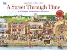 Book cover of A Street Through Time: A 12,000 Year Journey Along the Same Street