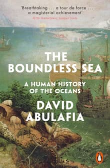 Book cover of The Boundless Sea: A Human History of the Oceans