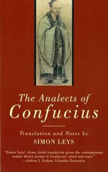 Book cover of The Analects of Confucius