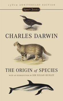 Book cover of The Origin Of Species