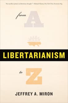 Book cover of Libertarianism, from A to Z