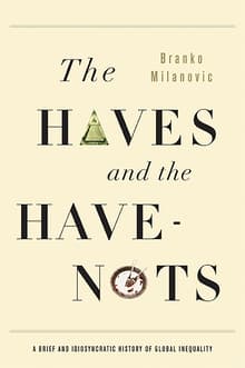 Book cover of The Haves and the Have-Nots: A Brief and Idiosyncratic History of Global Inequality