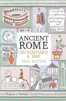 Book cover of Ancient Rome on 5 Denarii a Day