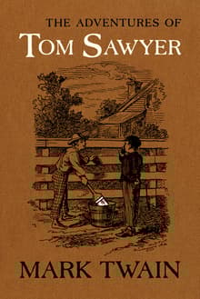 Book cover of The Adventures of Tom Sawyer