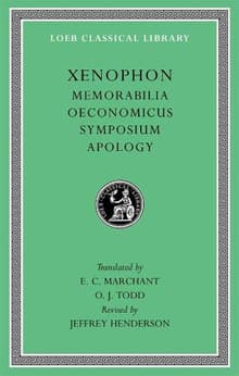 Book cover of Memorabilia. Oeconomicus. Symposium. Apology
