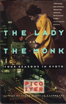 Book cover of The Lady and the Monk: Four Seasons in Kyoto