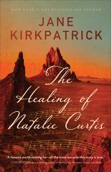 Book cover of The Healing of Natalie Curtis