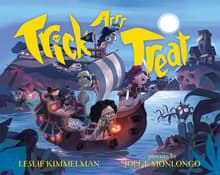 Book cover of Trick Arrr Treat: A Pirate Halloween