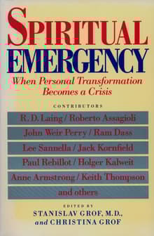 Book cover of Spiritual Emergency: When Personal Transformation Becomes a Crisis