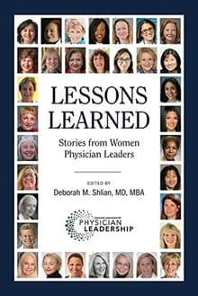 Book cover of Lessons Learned: Stories from Women Physician Leaders