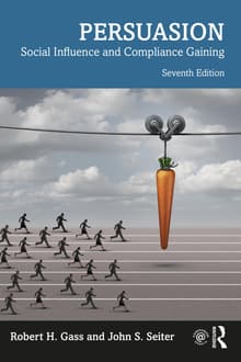 Book cover of Persuasion: Social Influence and Compliance Gaining