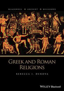 Book cover of Greek and Roman Religions