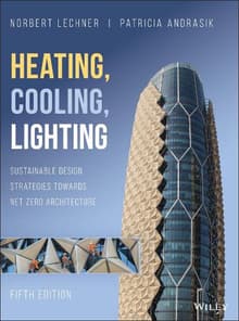 Book cover of Heating, Cooling, Lighting: Sustainable Design Strategies Towards Net Zero Architecture