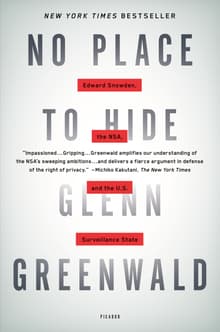 Book cover of No Place to Hide: Edward Snowden, the NSA, and the U.S. Surveillance State