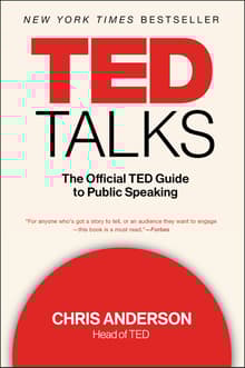 Book cover of TED Talks: The Official TED Guide to Public Speaking