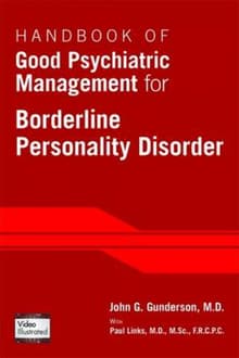 Book cover of Handbook of Good Psychiatric Management for Borderline Personality Disorder