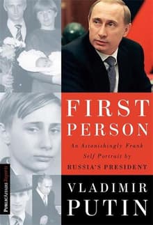 Book cover of First Person: An Astonishingly Frank Self-Portrait by Russia's President