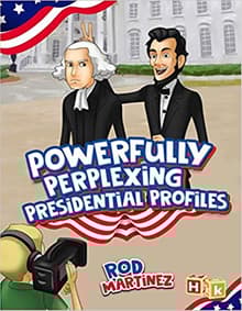 Book cover of Powerfully Perplexing Presidential Profiles