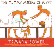 Book cover of The Mummy Makers of Egypt