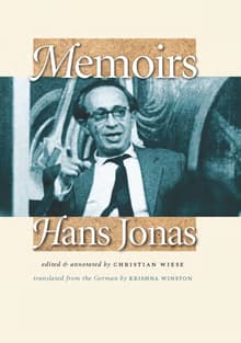 Book cover of Memoirs: Hans Jonas