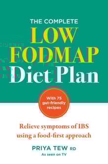 Book cover of The Complete Low FODMAP Diet Plan: Relieve symptoms of IBS using a food-first approach