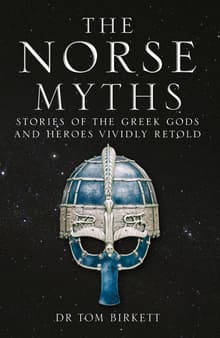 Book cover of The Norse Myths: Stories of The Norse Gods and Heroes Vividly Retold