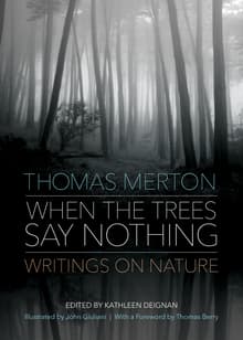 Book cover of When the Trees Say Nothing: Writings on Nature