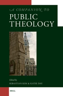 Book cover of A Companion to Public Theology