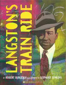 Book cover of Langston's Train Ride