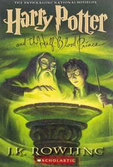 Book cover of Harry Potter and the Half-Blood Prince