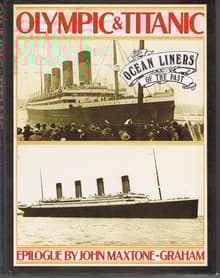 Book cover of Olympic & Titanic: Ocean Liners of the Past