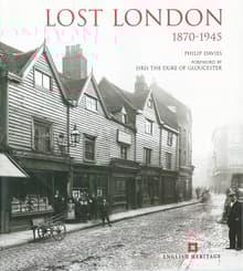 Book cover of Lost London 1870-1945