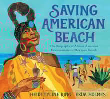 Book cover of Saving American Beach: The Biography of African American Environmentalist MaVynee Betsch